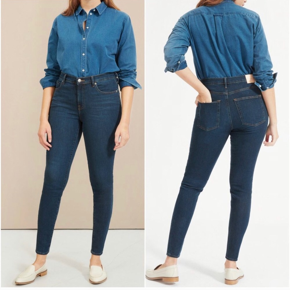Everlane tall authentic stretch jeans